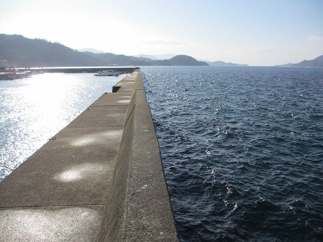 広島県小田漁港の釣りポイント